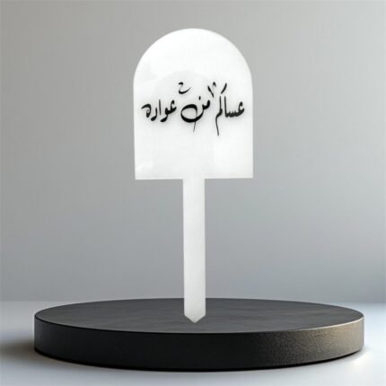تغريسة أكريلك خلفية ثلجية - عساكم من عواده