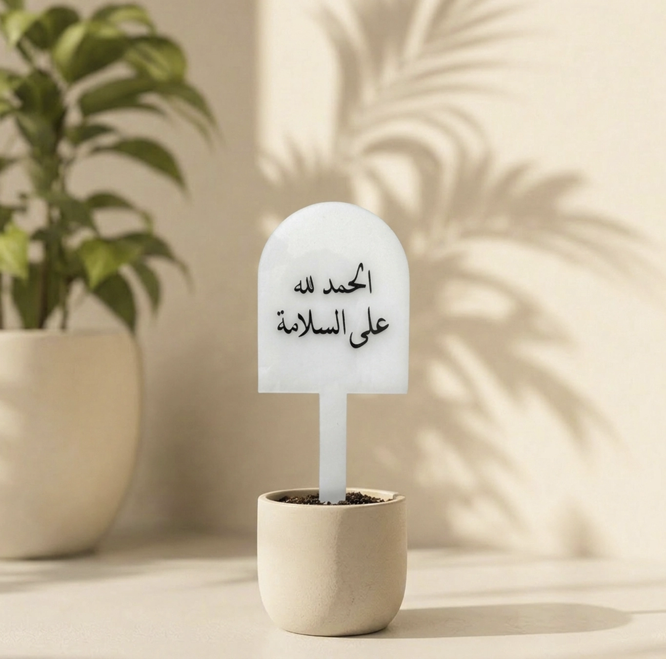 تغريسة الحمد لله على السلامة