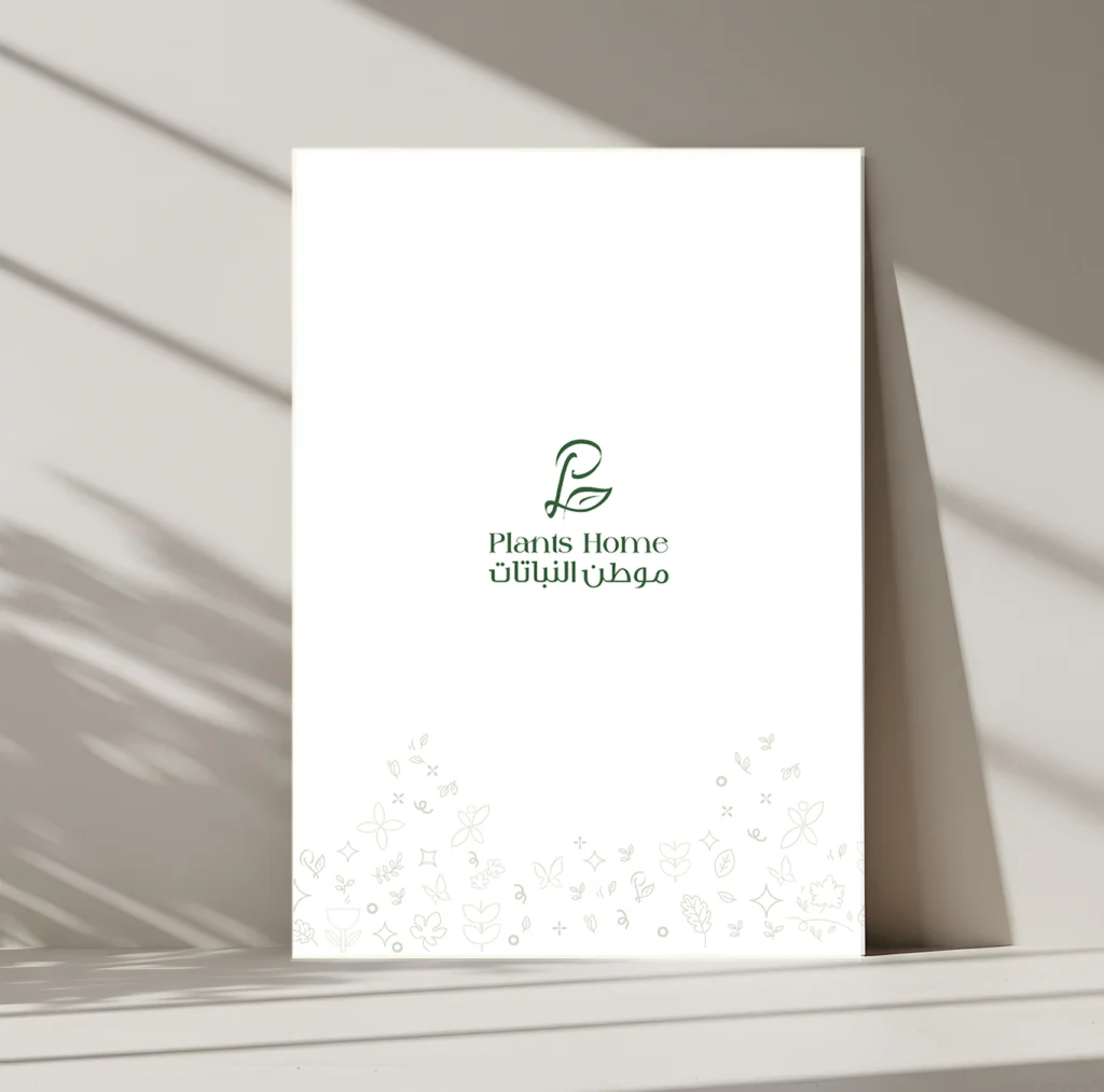 كارت اهداء موطن النباتات